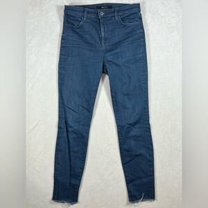 J Brand Maria High Rise Size 28 Slim Dark Blue Skinny Jeans